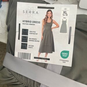 Serra NWT Sage Green Hybrid Dress